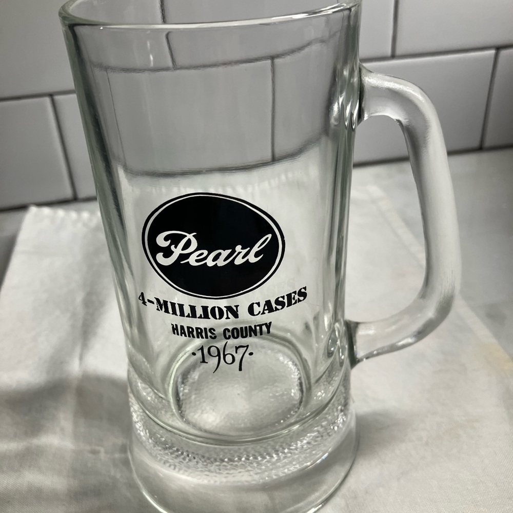 Pearl “4-MILLION CASES HARRIS COUNTY •1967•” VINTAGE